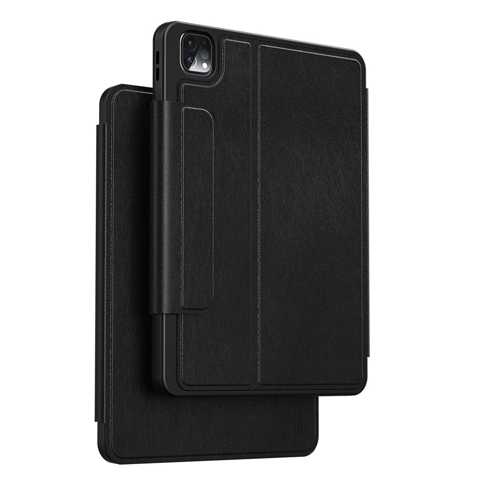 Apple iPad Air 13 2025 M3 Wiwu Protective Hidden Pen Compartment Keyboard Case Black 