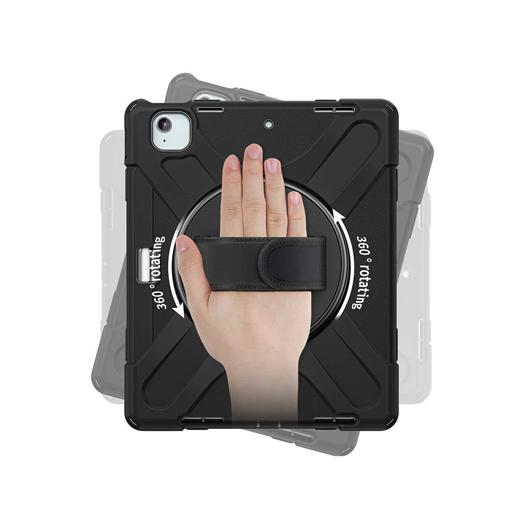 Apple iPad Air 13 2025 M3 Zore Defender Tablet Silicone Black 