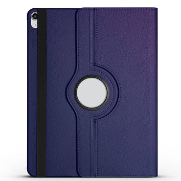 Apple iPad Air 13 2025 M3 Zore Rotating Stand Case Navy Blue