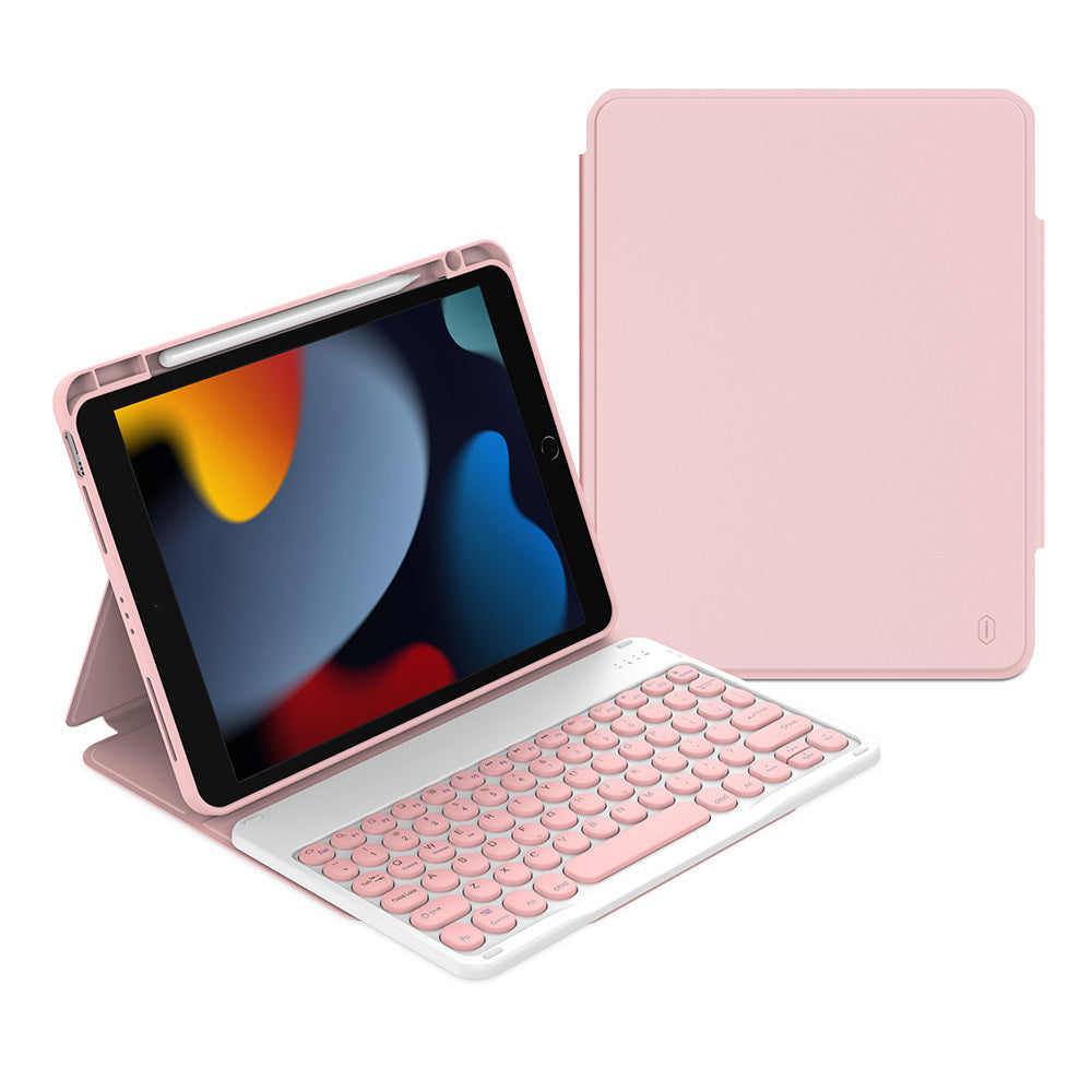 Apple iPad Pro 10.5 (7th Generation) Wiwu Protective Keyboard Case with Hidden Pen Compartment Black 
