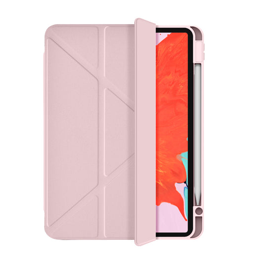 Apple iPad Pro 11 2024 Wiwu 360° Rotating Stand Magnetic Protective Tablet Case Pink 
