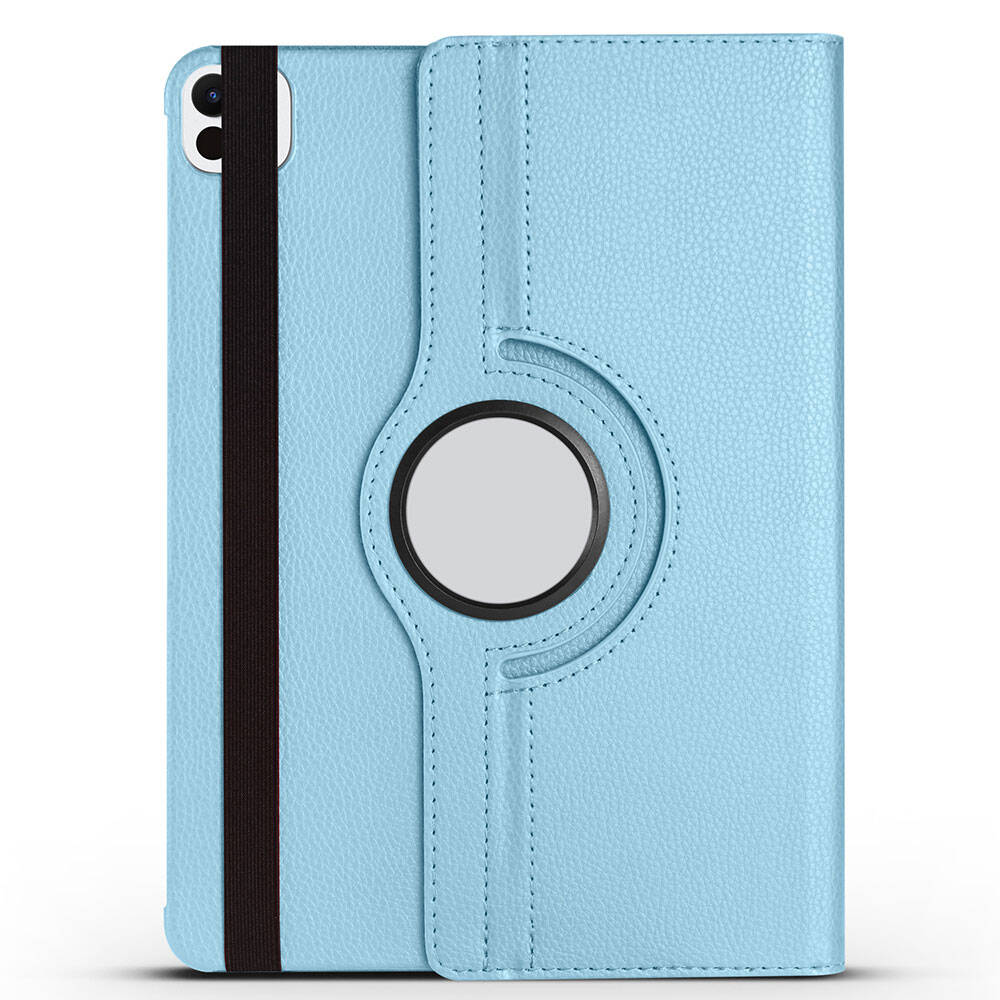 Apple iPad Pro 11 2024 Zore Rotating Stand Case Blue