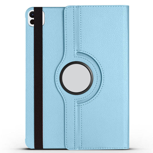 Apple iPad Pro 11 2024 Zore Rotating Stand Case Blue