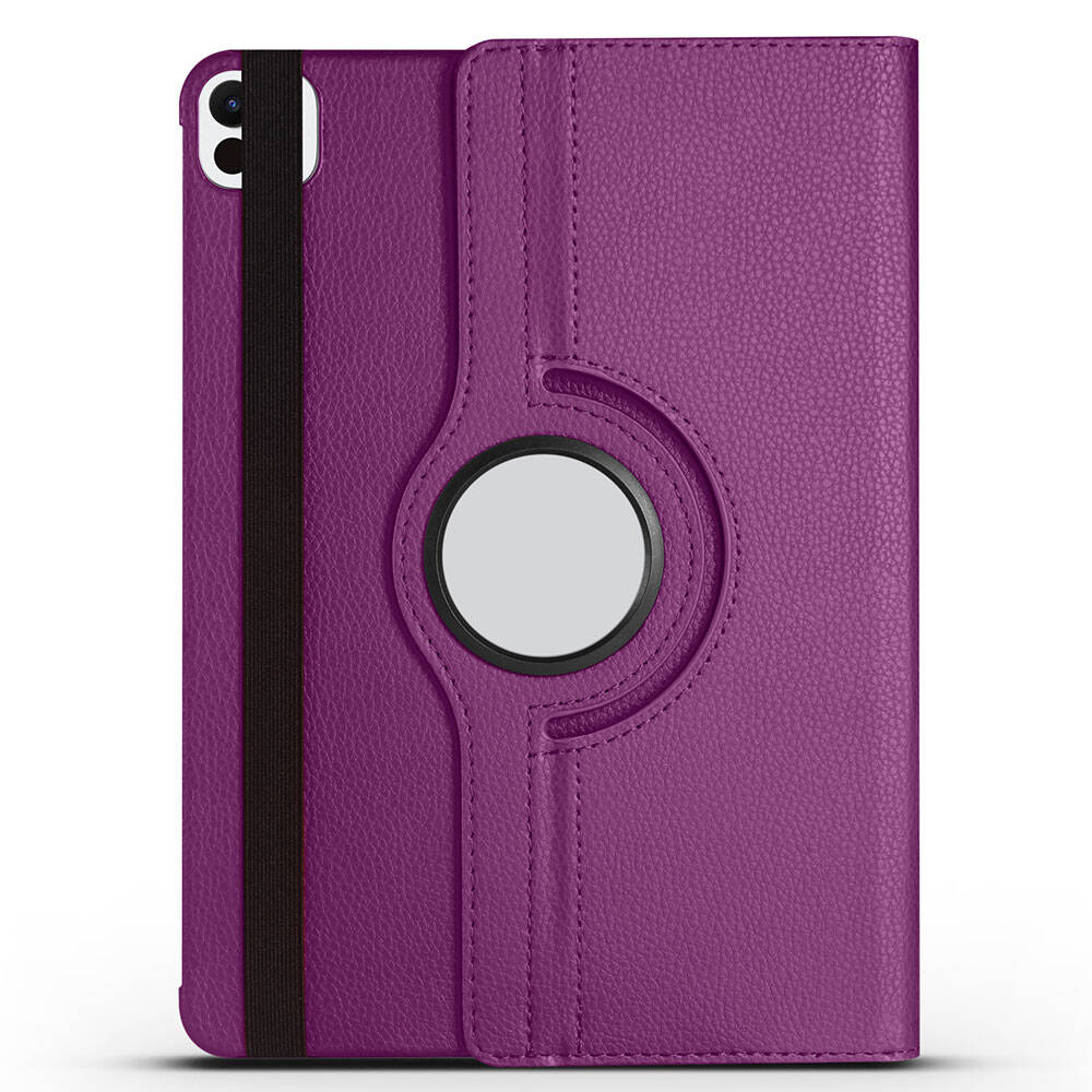 Apple iPad Pro 11 2024 Zore Rotating Stand Case Purple