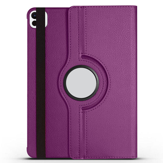 Apple iPad Pro 11 2024 Zore Rotating Stand Case Purple