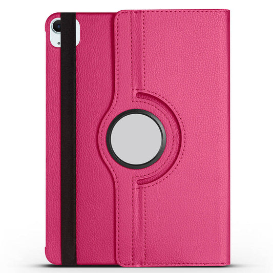 Apple iPad Pro 11 2024 Zore Rotating Stand Case Pink Dark