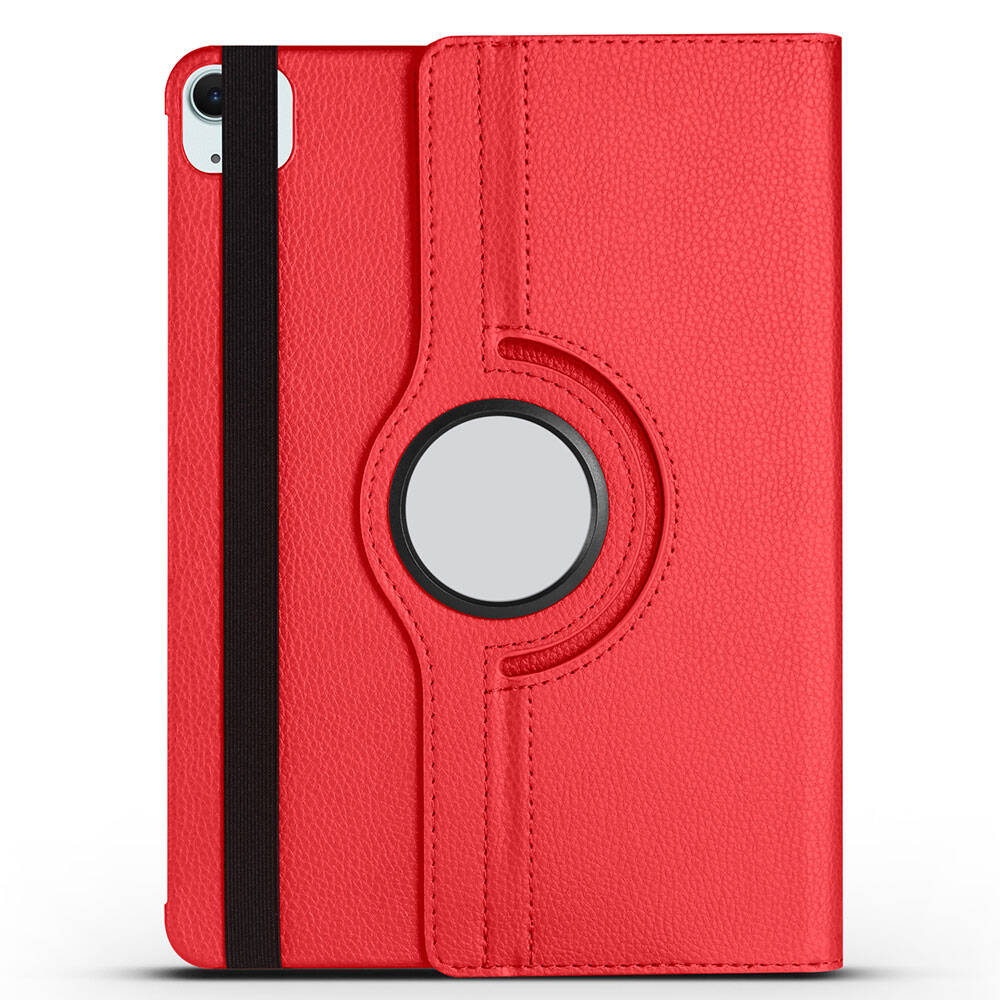 Apple iPad Pro 11 2024 Zore Rotating Stand Case Red