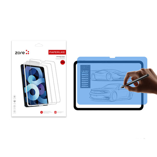 Apple iPad Pro 11 2024 Zore Paper-Like Screen Protector Transparent