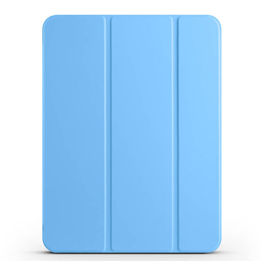 Apple iPad Pro 11 2024 Zore Smart Cover with Pencil Compartment and Stand 1-in-1 Case Blue
