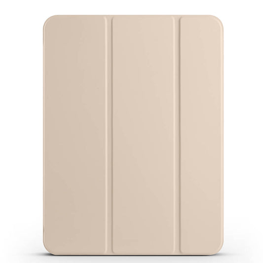 Apple iPad Pro 11 2024 Zore Smart Cover with Pencil Compartment and Stand 1-in-1 Case Gold