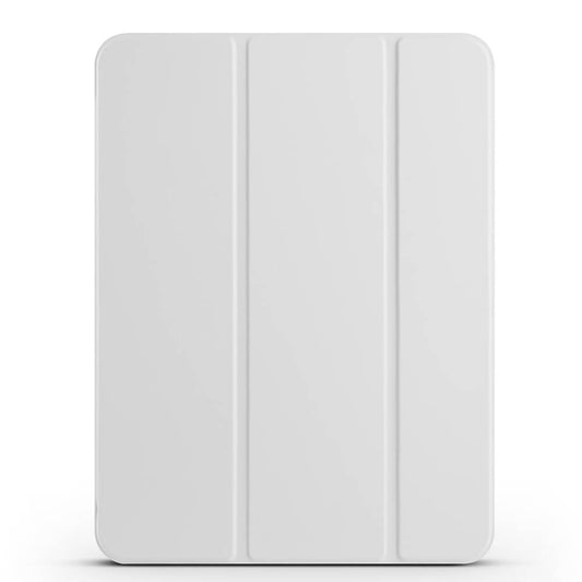 Apple iPad Pro 11 2024 Zore Smart Cover with Pencil Compartment and Stand 1-in-1 Case Gray