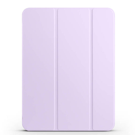Apple iPad Pro 11 2024 Zore Smart Cover with Pencil Compartment and Stand 1-in-1 Case Lilac