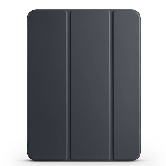 Apple iPad Pro 11 2024 Zore Smart Cover with Pencil Compartment and Stand 1-in-1 Case Black
