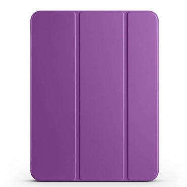 Apple iPad Pro 11 2024 Zore Smart Cover with Pencil Compartment and Stand 1-in-1 Case Lilac