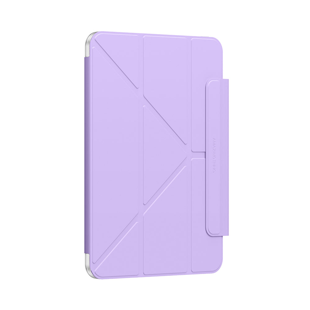 Apple iPad Pro 11 2025 M5 Amazingthing Minimal Mag Katlanabilir Standlı Kalem Bölmeli Kılıf