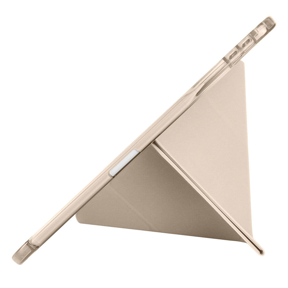 Apple iPad Pro 11 2025 M5 Kılıf Zore Tri Folding Kalem Bölmeli Standlı Kılıf Lacivert