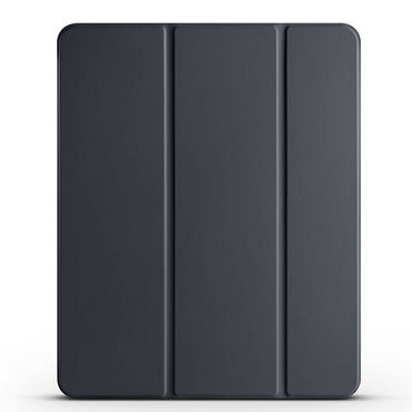Apple iPad Pro 12.9 2020 (4th Generation) Zore Smart Cover 1-in-1 Case with Pencil Compartment and Stand Pink Dark