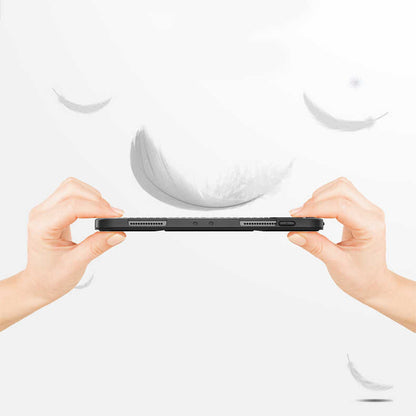 Apple iPad Pro 12.9 2022 M2 Kılıf Wlons Tablet Kılıf Siyah