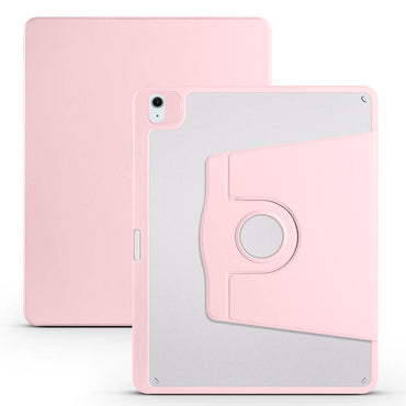 Apple iPad Pro 12.9 2022 M2 Case Zore Thermal Pen Compartment Rotating Stand Case Lilac 