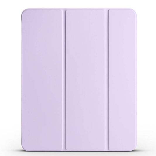 Apple iPad Pro 12.9 2022 M2 Zore Smart Cover with Pencil Compartment and Stand 1-in-1 Case Lilac