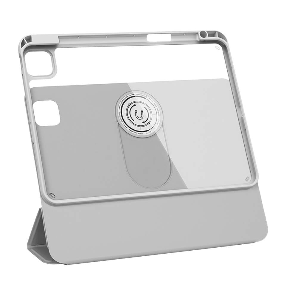 Apple iPad Pro 13 2024 Wiwu 360° Rotating Stand Magnetic Protective Tablet Case Black 
