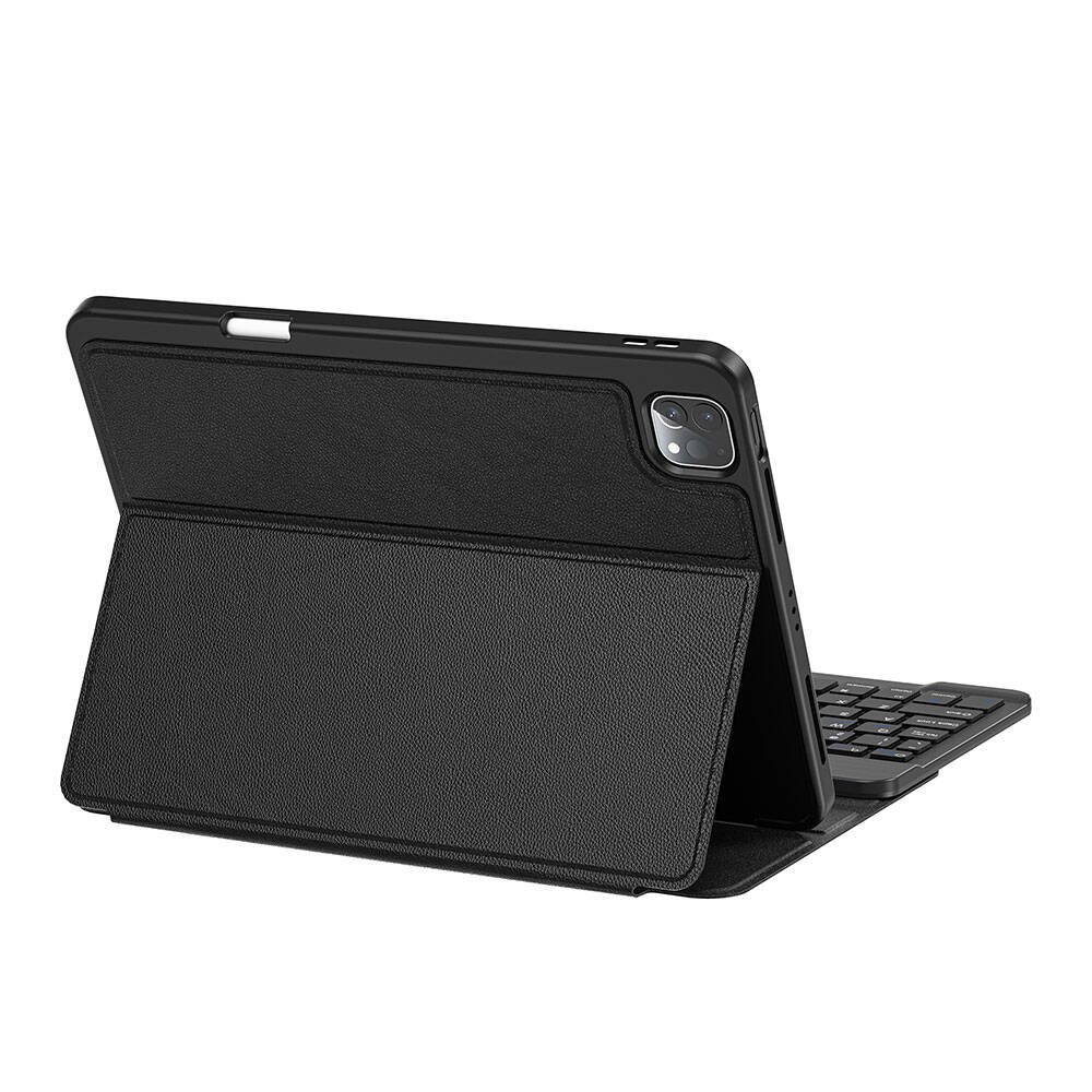 Apple iPad Pro 13 2024 Wiwu Protective Hidden Pen Compartment Keyboard Case Black 