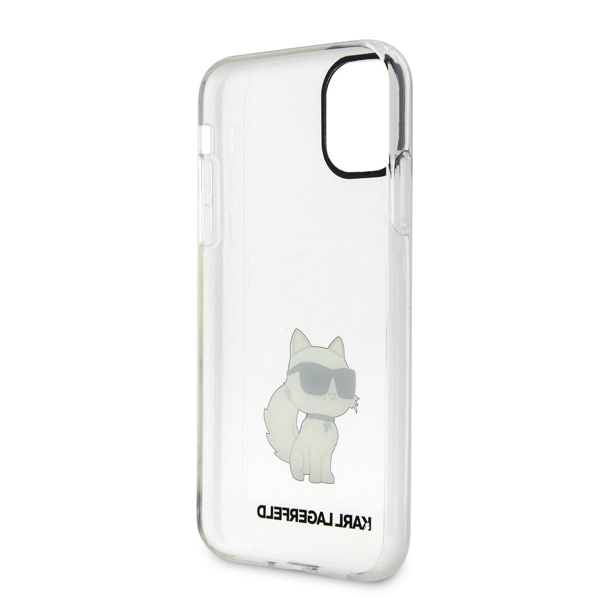 Apple iPhone 11 Case Karl Lagerfeld Transparent Choupette Design Cover Colorless 