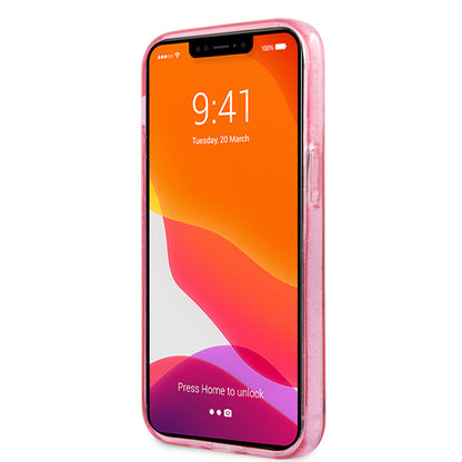 Apple iPhone 11 Kılıf Karl Lagerfeld Transparan Karl Head Dizayn Kapak Pembe