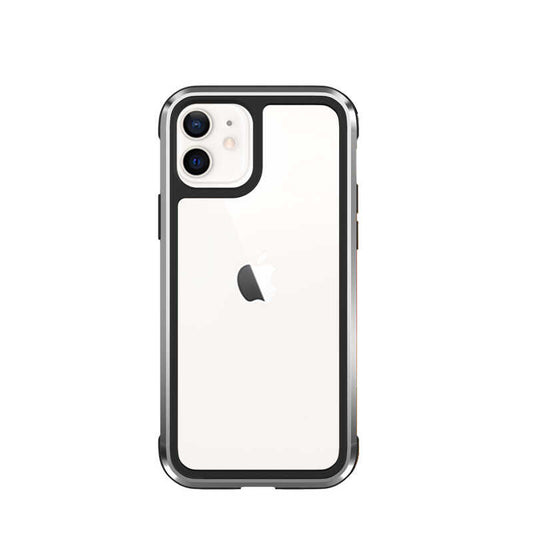 Apple iPhone 11 Case Wiwu Defens Armor Cover Silver