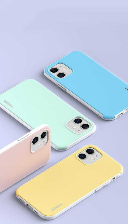 Apple iPhone 11 Kılıf Wlons Hill Kapak Mavi