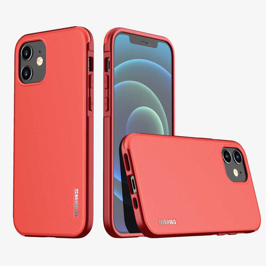 Apple iPhone 11 Kılıf Wlons Hill Kapak Kırmızı