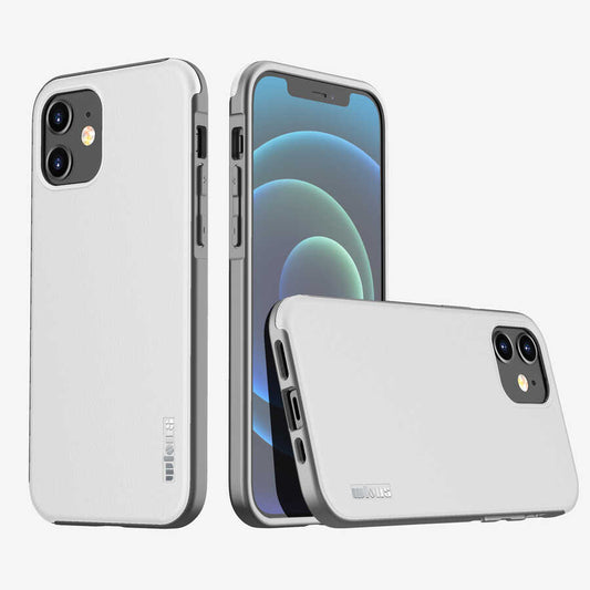 Apple iPhone 11 Kılıf Wlons Hill Kapak Beyaz