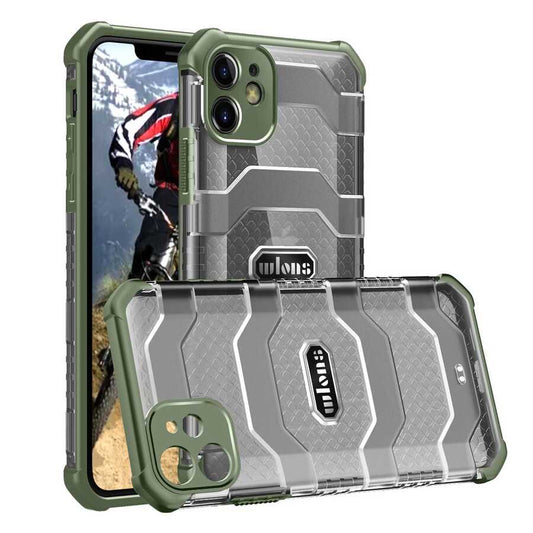 Apple iPhone 11 Kılıf Wlons Mit Kapak Yeşil