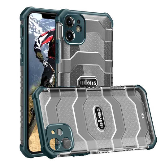 Apple iPhone 11 Kılıf Wlons Mit Kapak Koyu Yeşil