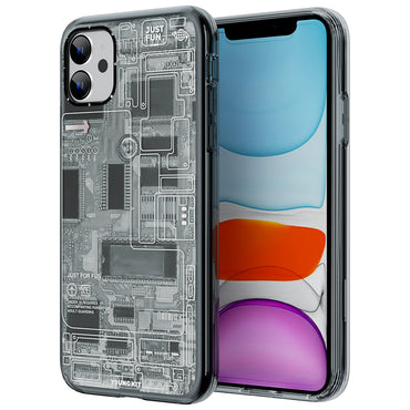 Apple iPhone 11 Case YoungKit Technology Series Cover Black 