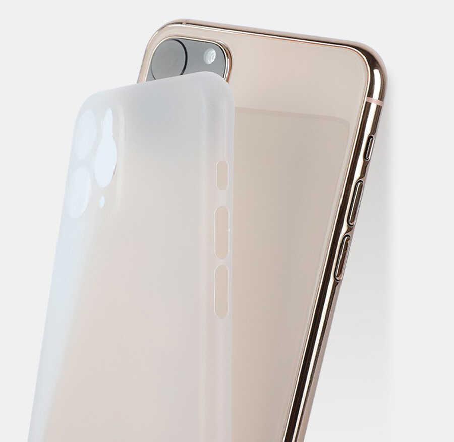 Apple iPhone 11 Pro Case Wiwu Skin Nano PP Cover Transparent Black