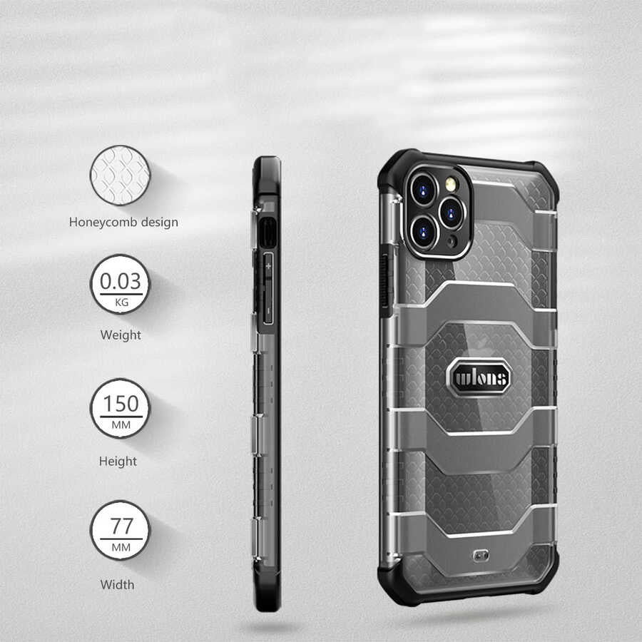 Apple iPhone 11 Pro Kılıf Wlons Mit Kapak Siyah