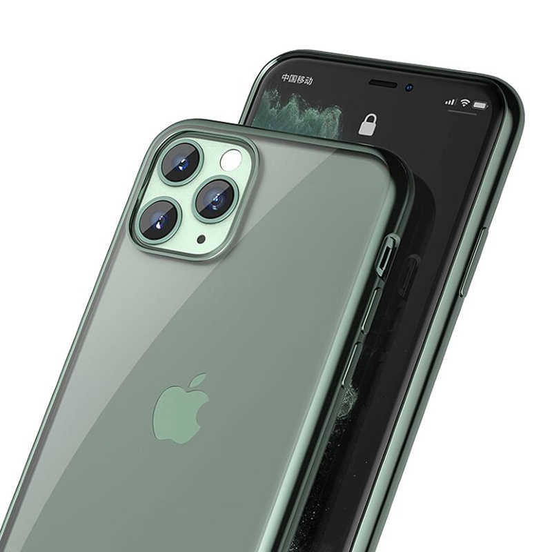 Apple iPhone 11 Pro Max Benks Magic Glitz Ultra-Thin Transparent Protective Soft Cover Light Green