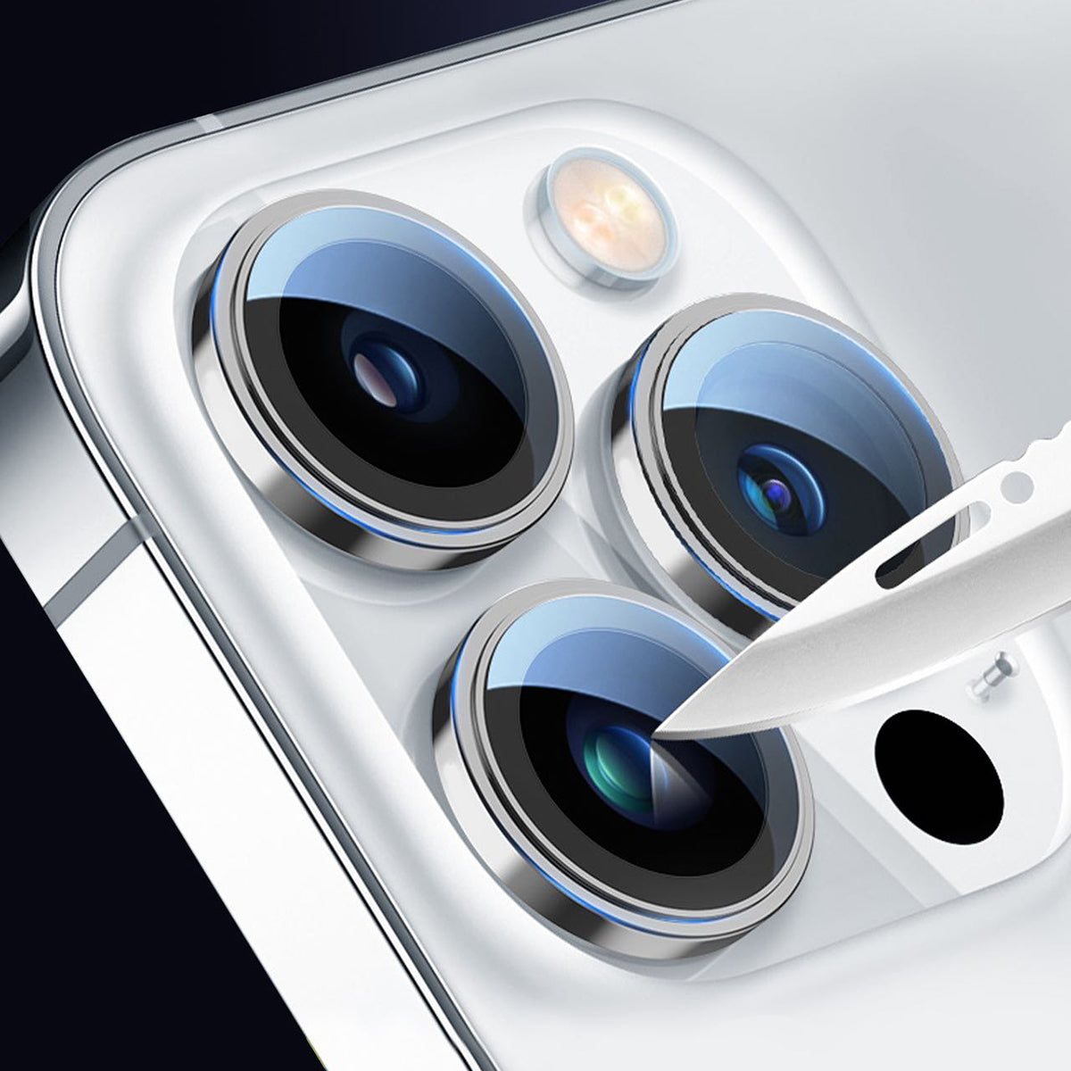 Apple iPhone 11 Pro Max Go Des CL-10 Camera Lens Protector Gold
