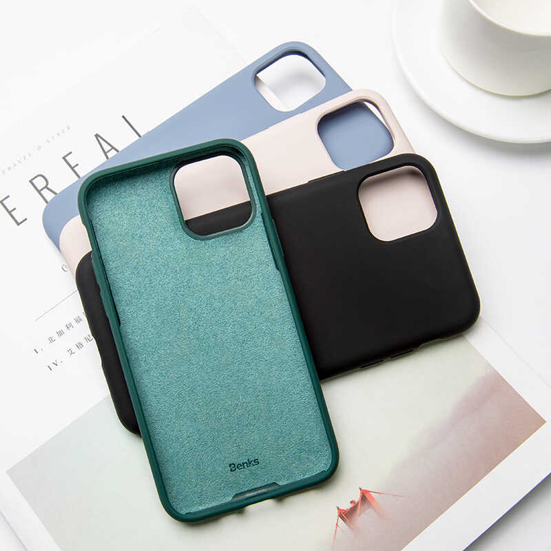 Apple iPhone 11 Pro Max Case Benks Silicone Cover Black 