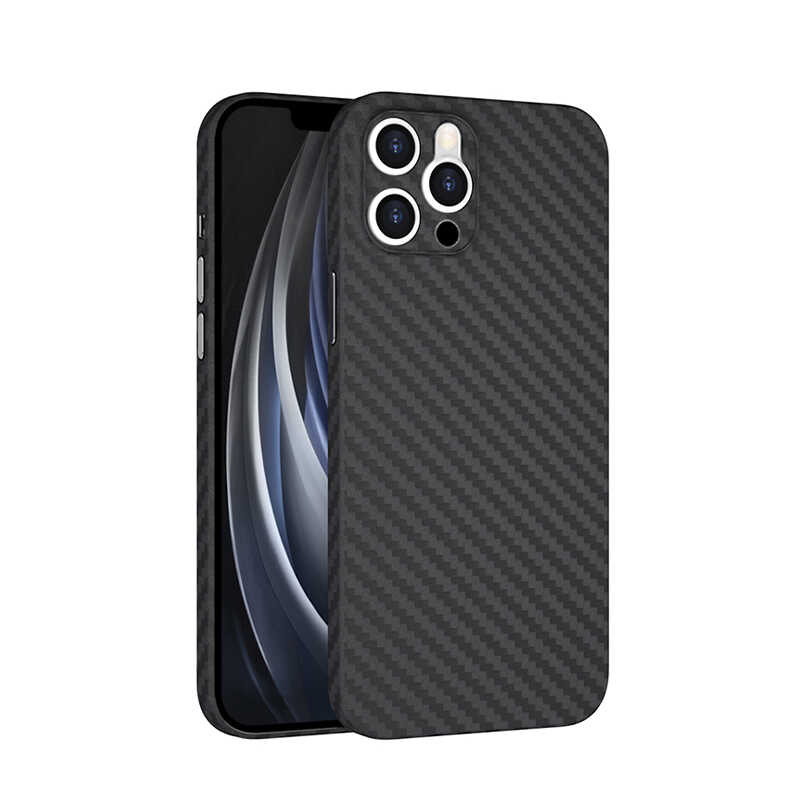 Apple iPhone 11 Pro Max Case Wiwu Skin Carbon PP Cover Black