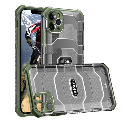 Apple iPhone 11 Pro Max Kılıf Wlons Mit Kapak Yeşil