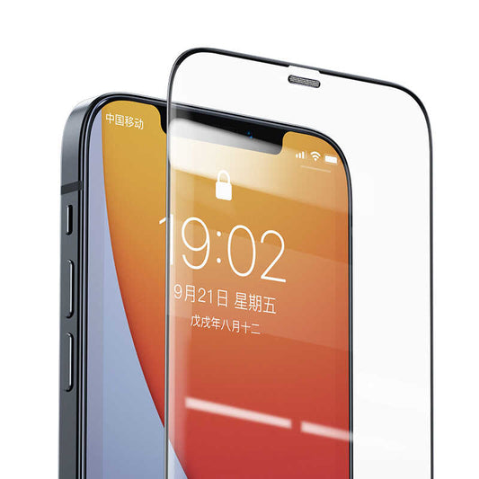 Apple iPhone 12 Benks 0.3mm V Pro Dust Full Curved Proof Screen Protector Black