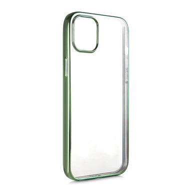 Apple iPhone 12 Benks Magic Glitz Ultra-Thin Transparent Protective Soft Cover Rose Gold