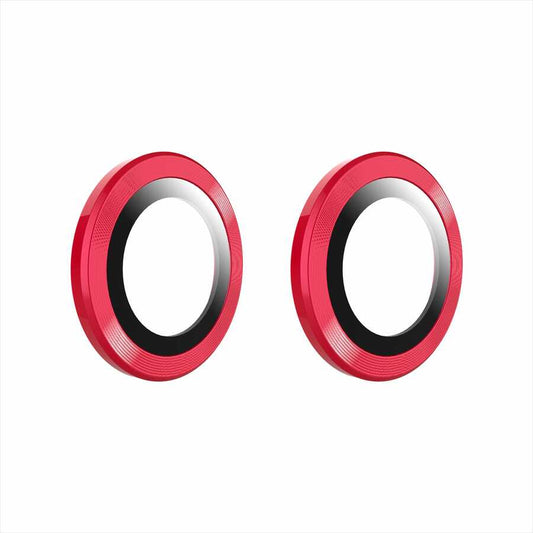 Apple iPhone 12 Go Des Eagle Camera Lens Protector Red