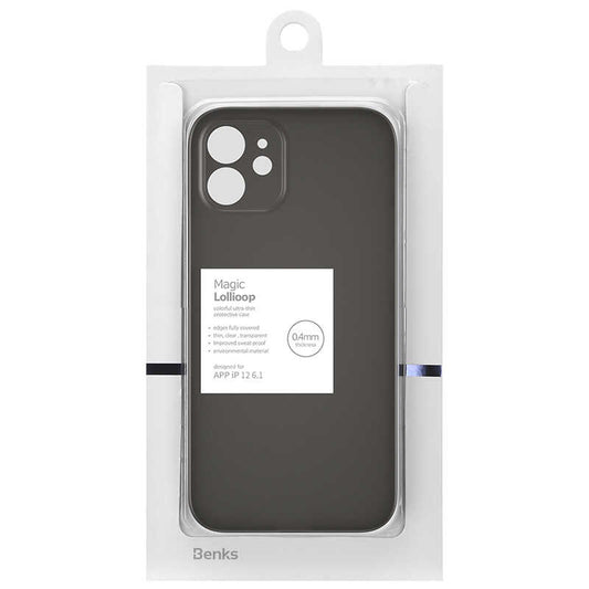 Apple iPhone 12 Case Benks Lollipop Protective Cover Black