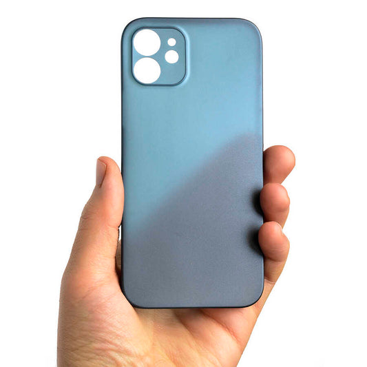 Apple iPhone 12 Case Benks Lollipop Protective Cover Saks Blue