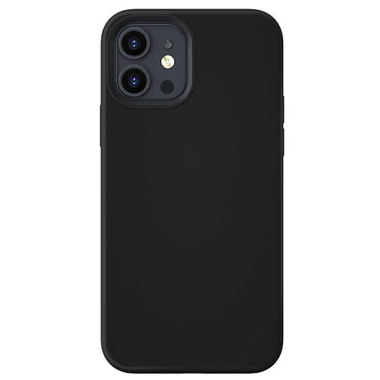 Apple iPhone 12 Case Benks M-safe Magnetic Original Apple MFI Certified Silicone Cover Black