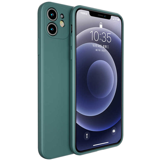 Apple iPhone 12 Case Benks Painting TPU Cover Dark Green 