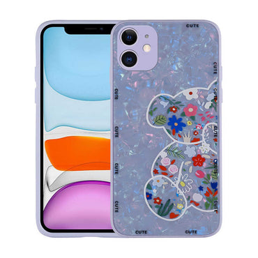 Apple iPhone 12 Kılıf Desenli Sert Silikon Zore Mumila Kapak